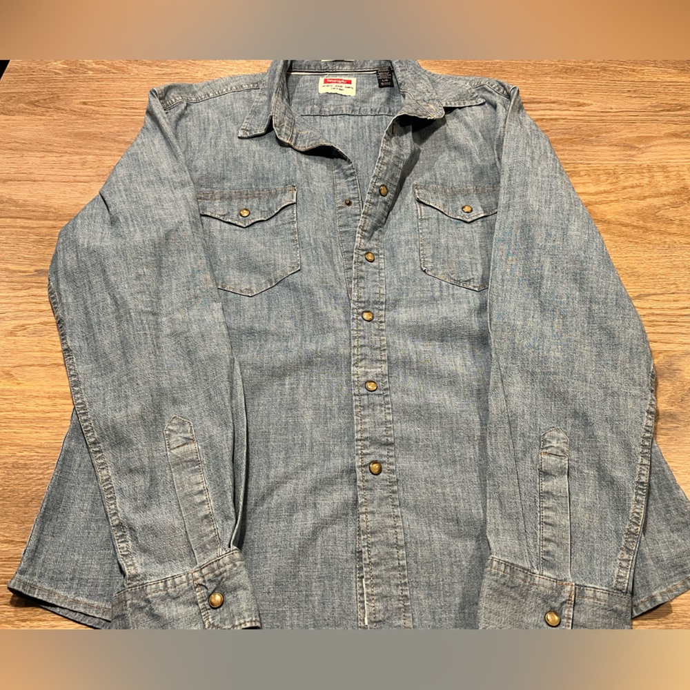 Wrangler Indigo Denim Shirt